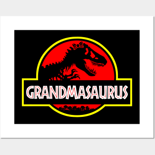 Grandmasaurus Rex Posters and Art